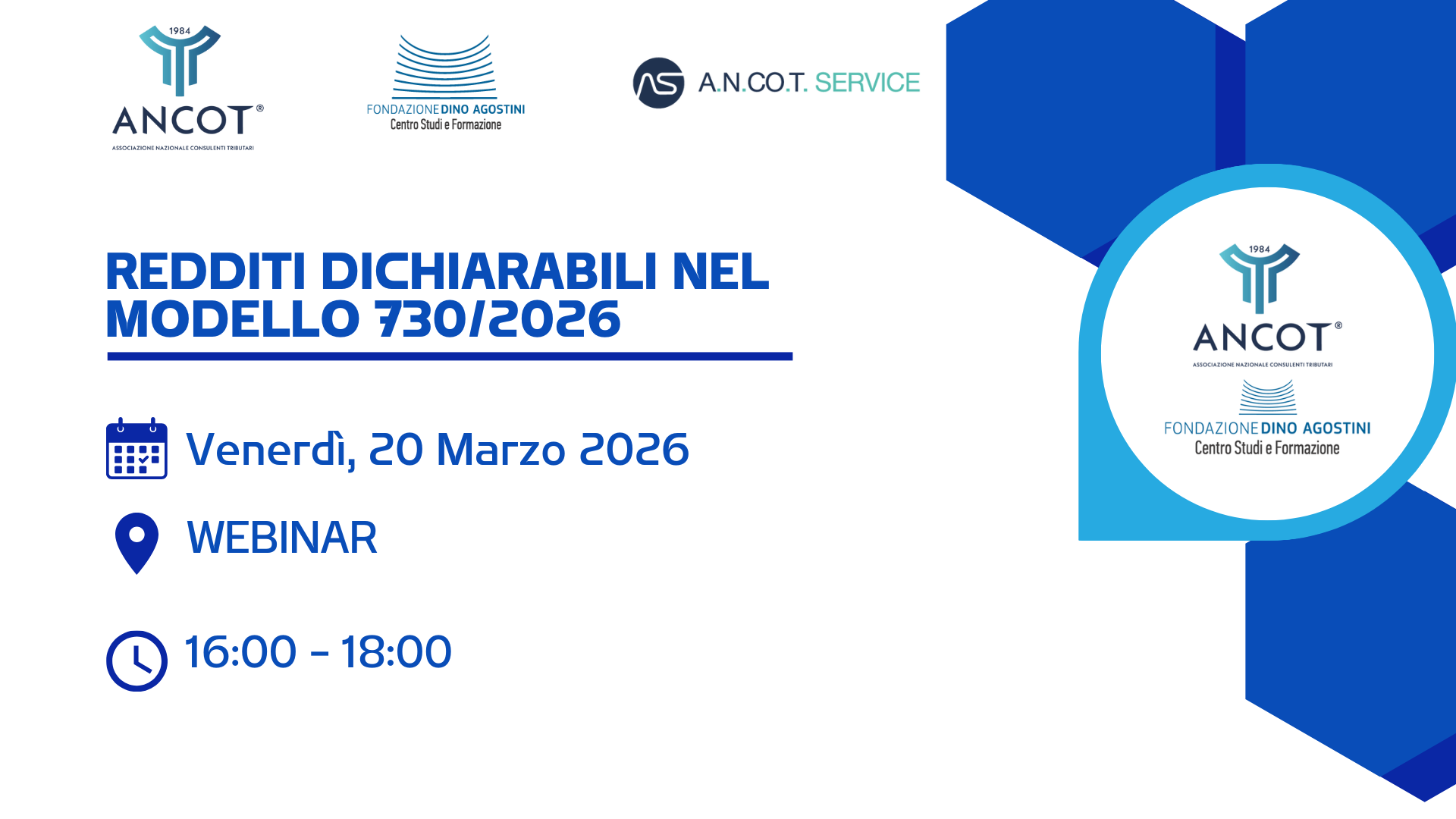 REDDITI DICHIARABILI NEL  MODELLO 730/2026